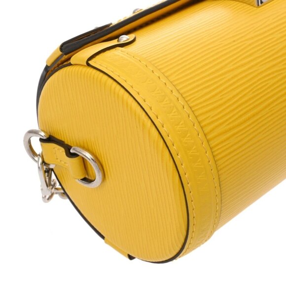 Share LOUIS VUITTON Epi Papillon Trunk 2WAY Jaune M58649 shoulder bag - Picture 10 of 10